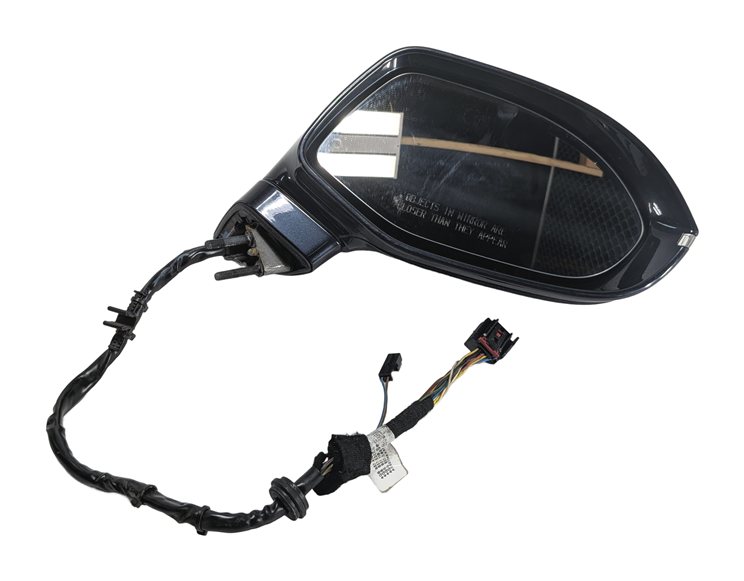 Thumbnail 2: 2012-2018 AUDI A7 (C7 4G8) RIGHT MIRROR w/PFOLD MEMORY HEAT BLIND SPOT (Blue)