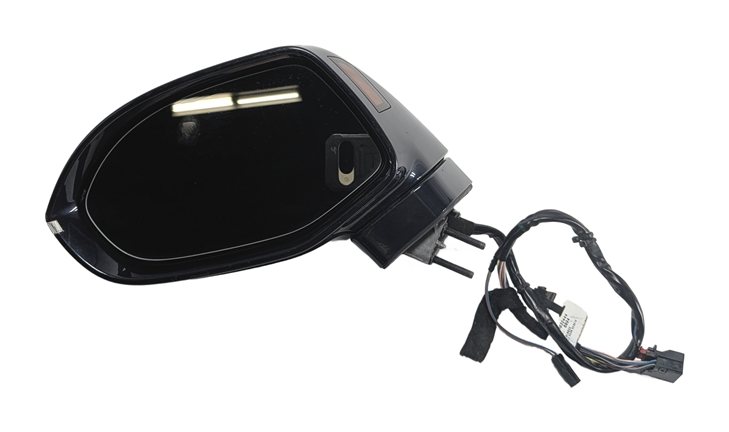 Thumbnail 3: 2012-2018 AUDI A7 (C7 4G8) LEFT MIRROR w/PFOLD MEMORY HEAT BLIND SPOT (Blue)