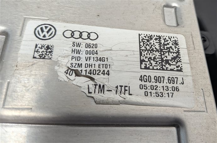 Thumbnail 6: 12-15 AUDI A7 C7 4G8 FRONT LEFT DRIVER XENON HID SELF ADJUST HEADLIGHT HEADLAMP