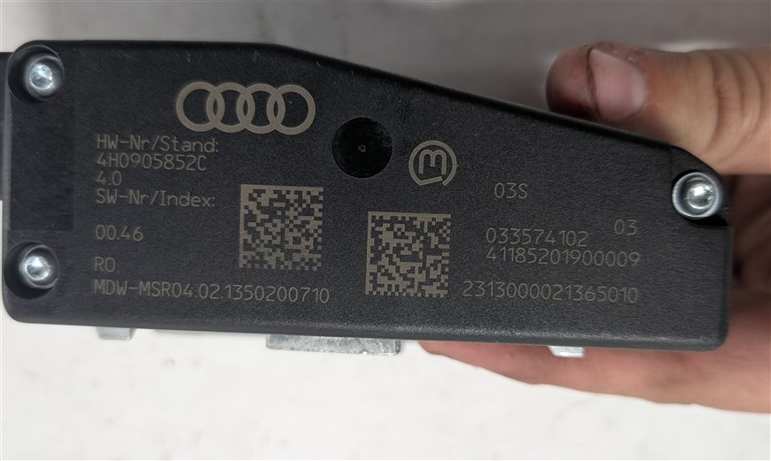Thumbnail 6: 2013 AUDI A7 (C7 4G8) 3.0L (CTUA) ECM BCM CLUSTER KESSY GATEWAY ELV KEY SET/7