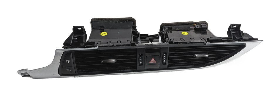 Thumbnail 2: 2013 AUDI A7 (C7 4G8) FRONT CENTER DASH HEAT AIR AC VENT w/HAZARD SWITCH (Black)