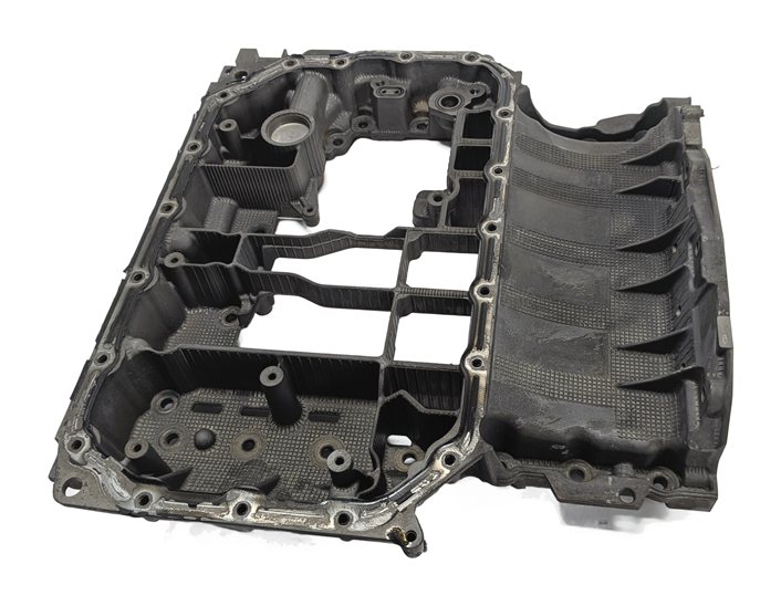 Thumbnail 3: 2013 AUDI A7 (C7 4G8) 3.0L SUPER (CTUA) ENGINE MOTOR UPPER OIL FLUID PAN