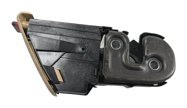Thumbnail 5: 2013 AUDI A7 (C7 4G8) REAR LEFT SEAT BACK RELEASE LATCH HANDLE w/ LOCK (Beige)