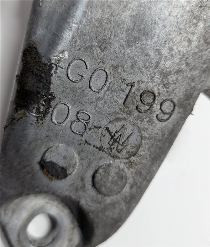 Thumbnail 7: 2013 AUDI A7 (C7 4G8) 3.0L SUPER (CTUA) ENGINE MOTOR MOUNT SUPPORT BRACKET