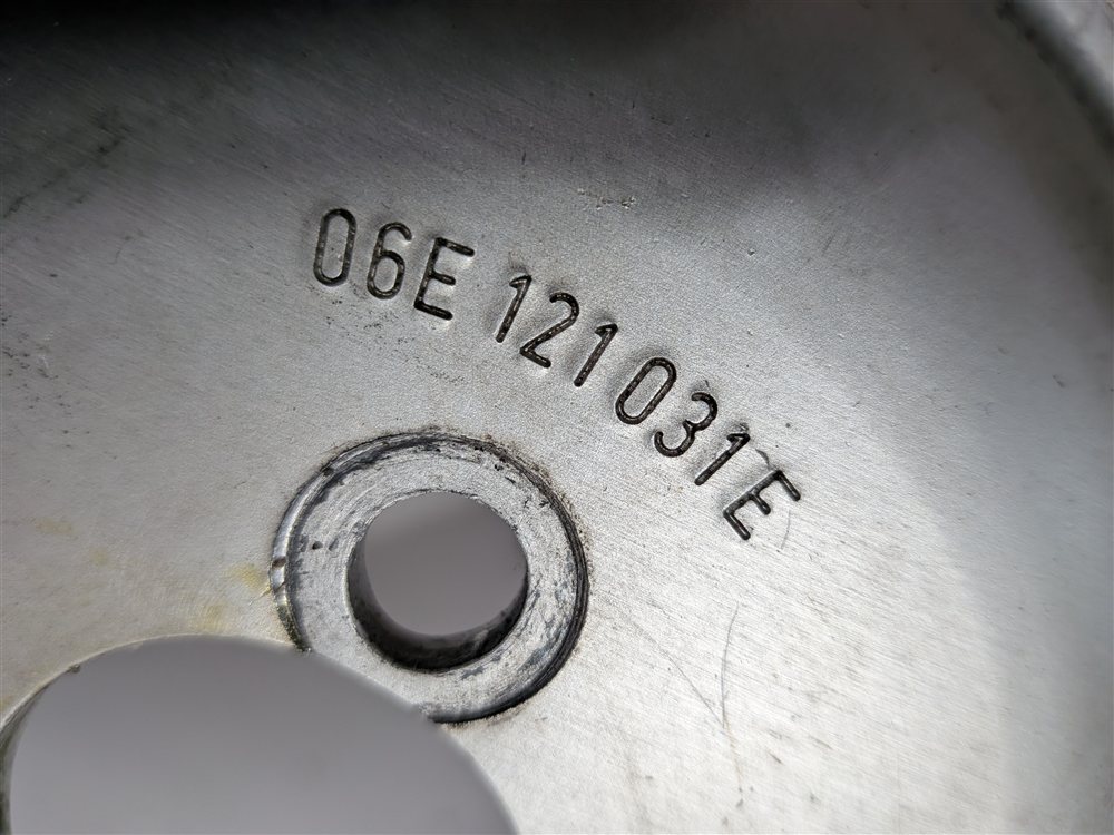 Thumbnail 5: 2013 AUDI A7 (C7 4G8) 3.0L SUPER (CTUA) ENGINE WATER COOLANT PUMP PULLEY