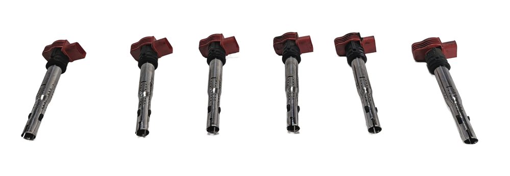 Thumbnail 2: 2013 AUDI A7 (C7 4G8) 3.0L SUPER (CTUA) ENGINE IGNITION COIL PACK SET/6