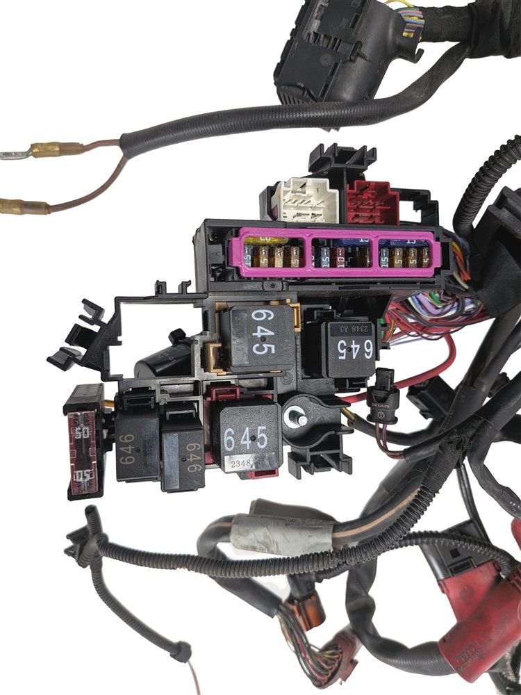 Thumbnail 4: 2013 AUDI A7 (C7 4G8) 3.0L SUPER (CTUA) ENGINE MOTOR WIRE WIRING HARNESS LOOM