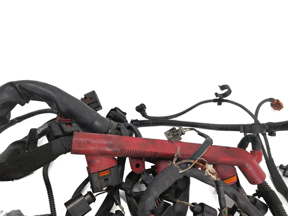 Thumbnail 6: 2013 AUDI A7 (C7 4G8) 3.0L SUPER (CTUA) ENGINE MOTOR WIRE WIRING HARNESS LOOM