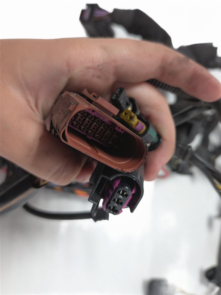 Thumbnail 8: 2013 AUDI A7 (C7 4G8) 3.0L SUPER (CTUA) ENGINE MOTOR WIRE WIRING HARNESS LOOM