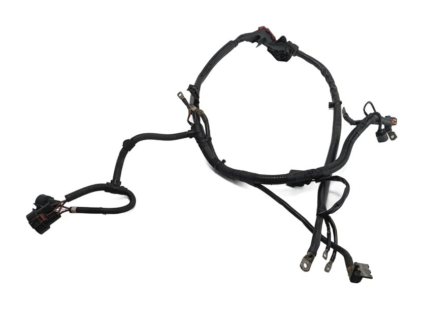 Thumbnail 3: 2013 AUDI A7 (C7 4G8) 3.0L POSITIVE BATTERY CABLE w/ ALTERNATOR STARTER WIRING