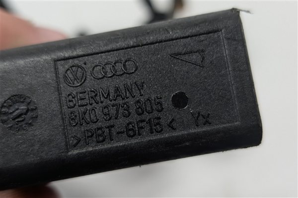 Thumbnail 5: 2013 AUDI A7 (C7 4G8) 3.0L POSITIVE BATTERY CABLE w/ ALTERNATOR STARTER WIRING