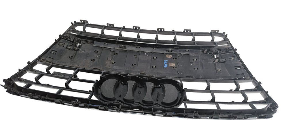 Thumbnail 4: 12-15 AUDI A7 (C7 4G8) FRONT CENTER GRILLE NON S-LINE w/ ACC PARK ASSIST BLACK