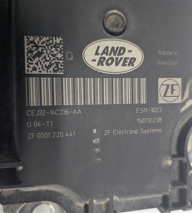 Thumbnail 6: 2014-2015 RANGE ROVER EVOQUE (L538) TRANSMISSION CONTROL MODULE COMPUTER