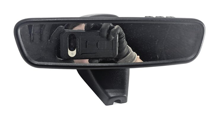 2014-2015 RANGE ROVER EVOQUE (L538) AUTODIM REARVIEW MIRROR w/ HOMELINK
