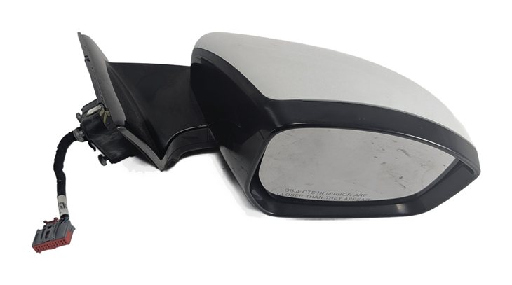 Thumbnail 4: 2014-2019 RANGE ROVER EVOQUE (L538) RIGHT P-FOLD HEATED DOOR MIRROR (White)