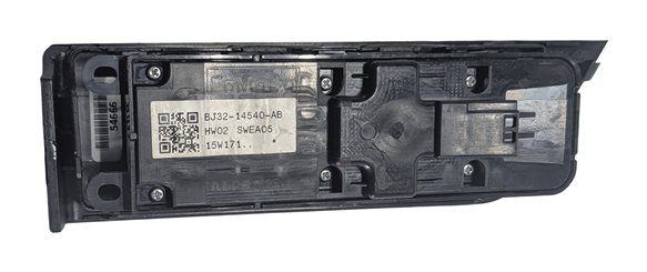Thumbnail 4: 12-19 RANGE ROVER EVOQUE (L538) 4 DOOR LEFT DRIVER P-FOLD MASTER WINDOW SWITCH