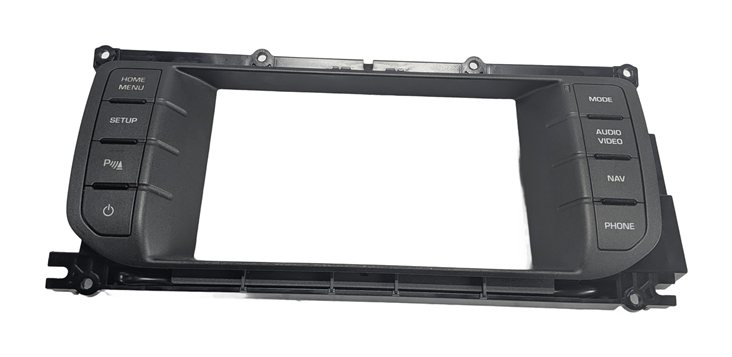 Thumbnail 3: 12-15 RANGE ROVER EVOQUE (L538) RADIO STEREO NAVIGATION SWITCH PANEL SCREEN TRIM
