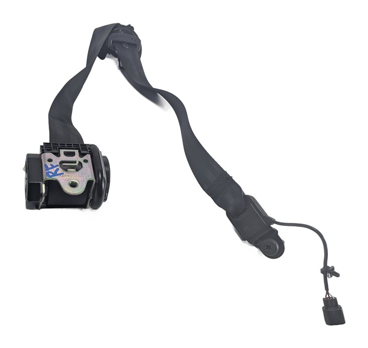 12-18 RANGE ROVER EVOQUE (L538) RIGHT FRONT PASSENGER SEATBELT RETRACTOR (Black)