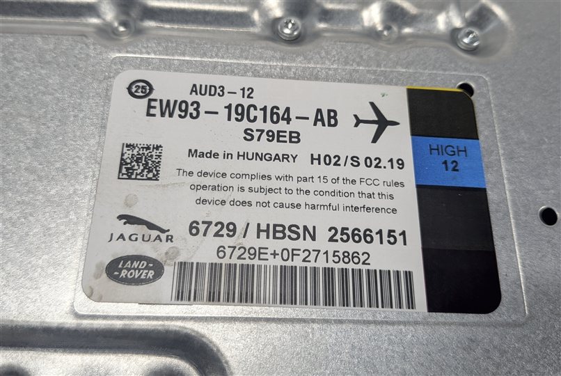 Thumbnail 6: 12-19 JAGUAR XF LAND ROVER LR2 LR4 RANGE ROVER SPORT EVOQUE AMPLIFIER 600 WATT