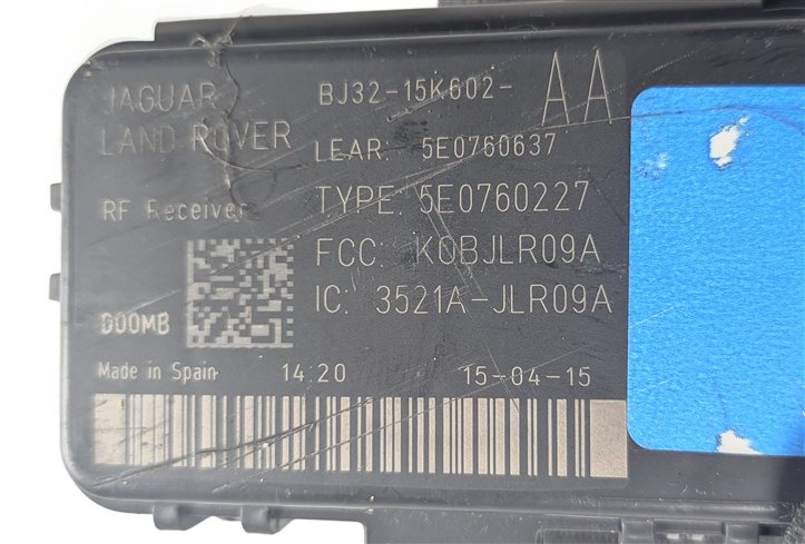 Thumbnail 9: 2014-2015 RANGE ROVER EVOQUE (L538) 2.0L TURBO ENGINE IMMOBILIZER MODULE KEY SET