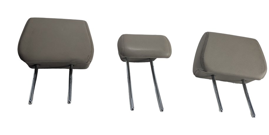 12-15 RANGE ROVER EVOQUE L538 REAR LEFT CENTER RIGHT SEAT HEADREST SET/3(Almond)