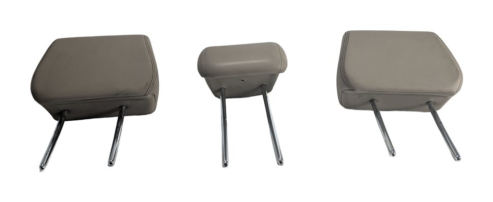 Thumbnail 2: 12-15 RANGE ROVER EVOQUE L538 REAR LEFT CENTER RIGHT SEAT HEADREST SET/3(Almond)