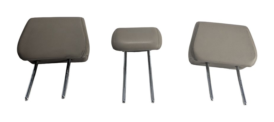 Thumbnail 3: 12-15 RANGE ROVER EVOQUE L538 REAR LEFT CENTER RIGHT SEAT HEADREST SET/3(Almond)