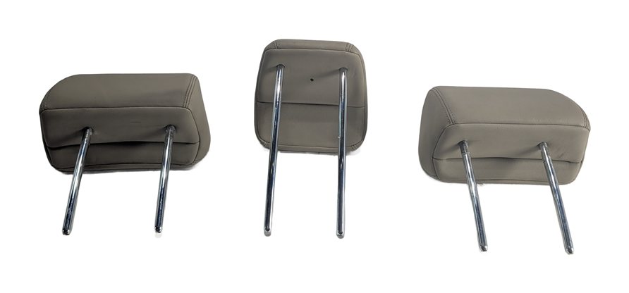 Thumbnail 4: 12-15 RANGE ROVER EVOQUE L538 REAR LEFT CENTER RIGHT SEAT HEADREST SET/3(Almond)
