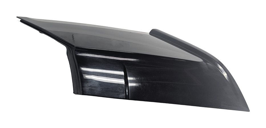 15 RANGE ROVER EVOQUE L538 REAR RIGHT D-PILLAR COVER TRIM MOULDING (GLOSS BLACK)