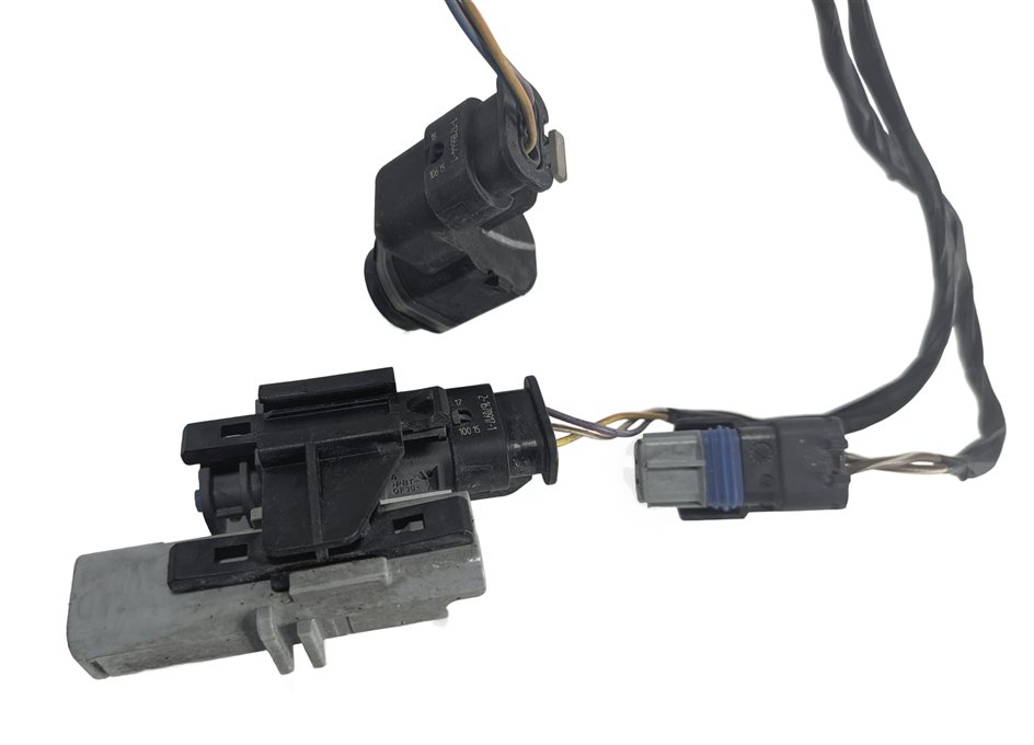Thumbnail 4: 15 RANGE ROVER EVOQUE L538 FRONT PARK ASSIST PDC SENSOR SET/4 w/HARNESS (White)
