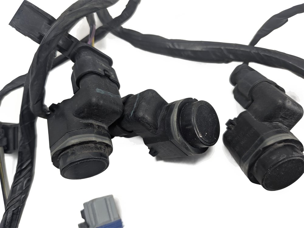 Thumbnail 7: 15 RANGE ROVER EVOQUE L538 FRONT PARK ASSIST PDC SENSOR SET/4 w/HARNESS (White)