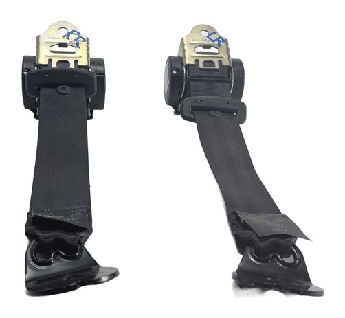 Thumbnail 2: 15 RANGE ROVER EVOQUE L538 REAR LEFT/RIGHT SEAT SEATBELT RETRACTOR SET/2 (Black)