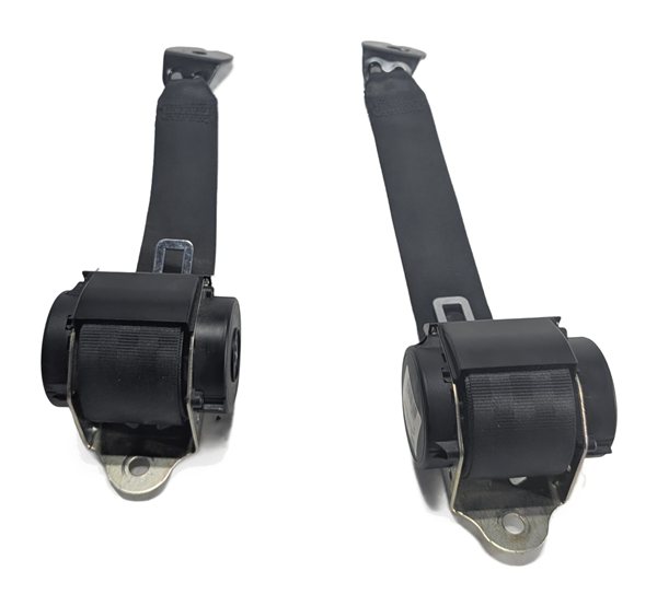 Thumbnail 4: 15 RANGE ROVER EVOQUE L538 REAR LEFT/RIGHT SEAT SEATBELT RETRACTOR SET/2 (Black)