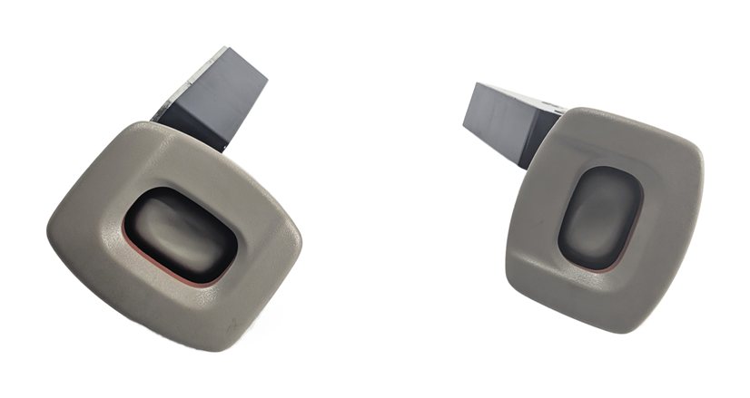 Thumbnail 2: 15 RANGE ROVER EVOQUE L538 REAR LEFT/RIGHT SEAT BACK LOCK LATCH SET/2 (Almond)
