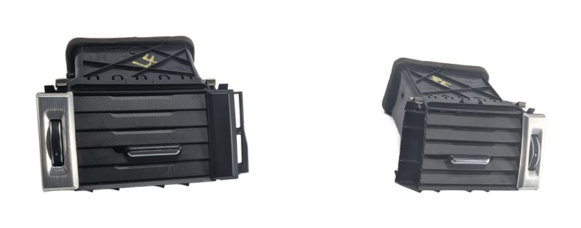 2015 RANGE ROVER EVOQUE L538 FRONT LEFT/RIGHT DASH AIR AC VENT SET/2 (Black)