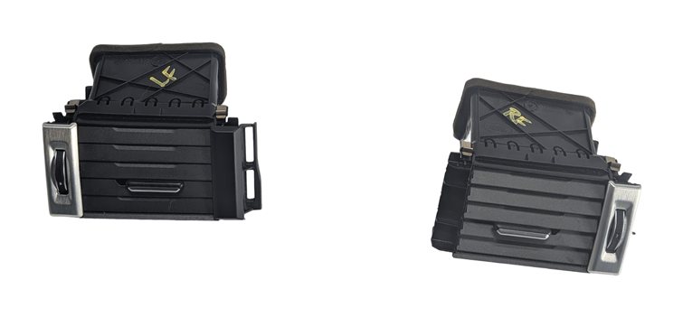 Thumbnail 3: 2015 RANGE ROVER EVOQUE L538 FRONT LEFT/RIGHT DASH AIR AC VENT SET/2 (Black)