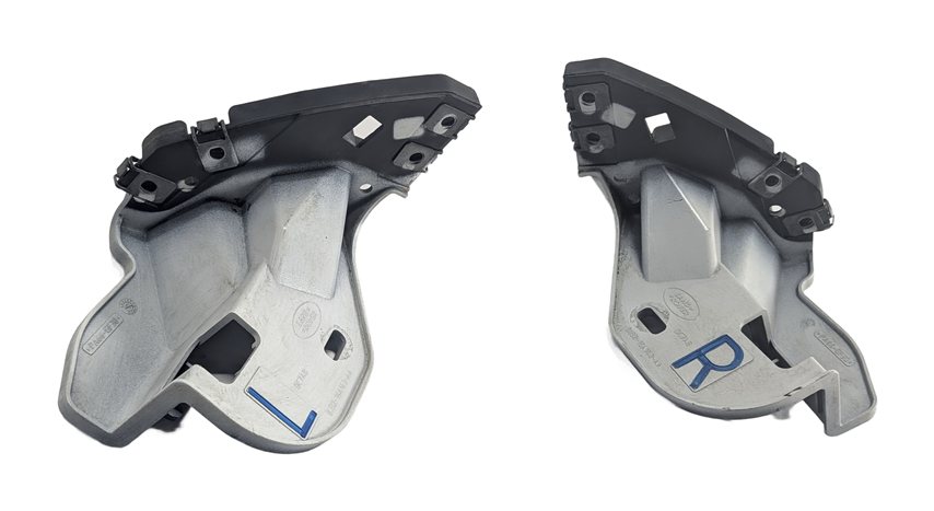 2015 RANGE ROVER EVOQUE L538 FRONT LEFT/RIGHT FENDER SUPPORT MOUNT BRACKET SET/2