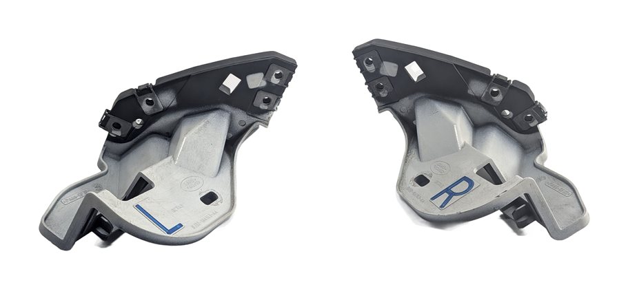 Thumbnail 2: 2015 RANGE ROVER EVOQUE L538 FRONT LEFT/RIGHT FENDER SUPPORT MOUNT BRACKET SET/2