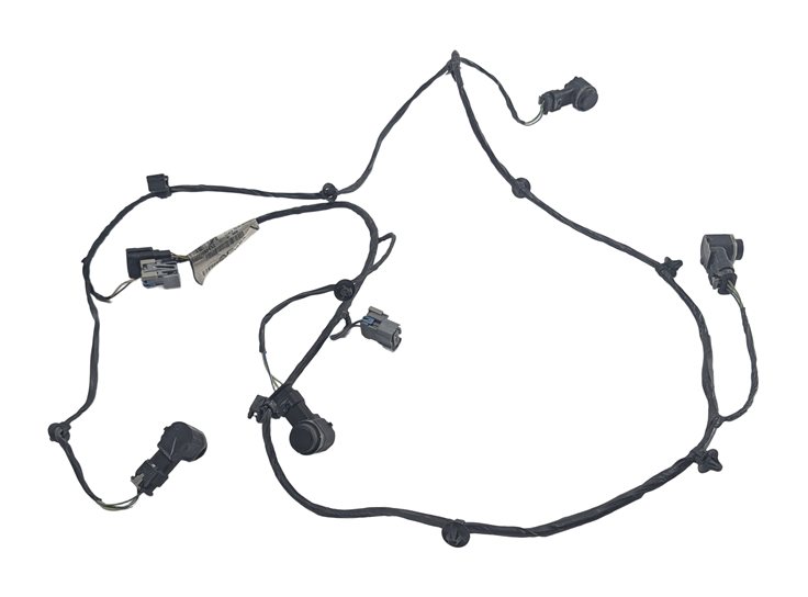 2015 RANGE ROVER EVOQUE L538 REAR PARK ASSIST PDC SENSOR SET/4 w/HARNESS (White)