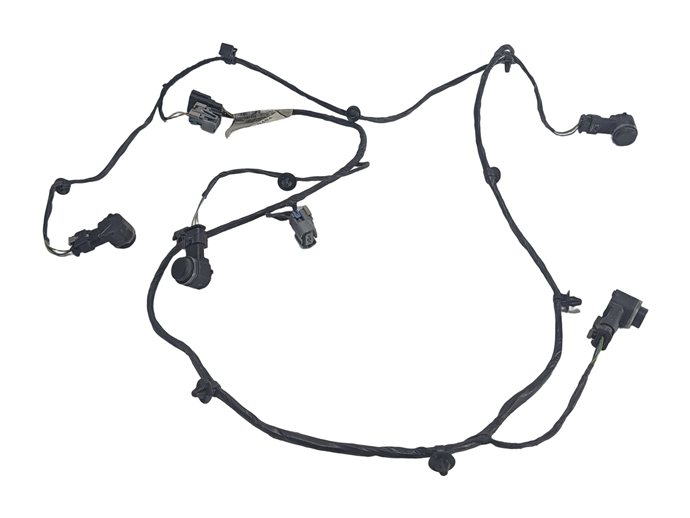 Thumbnail 2: 2015 RANGE ROVER EVOQUE L538 REAR PARK ASSIST PDC SENSOR SET/4 w/HARNESS (White)