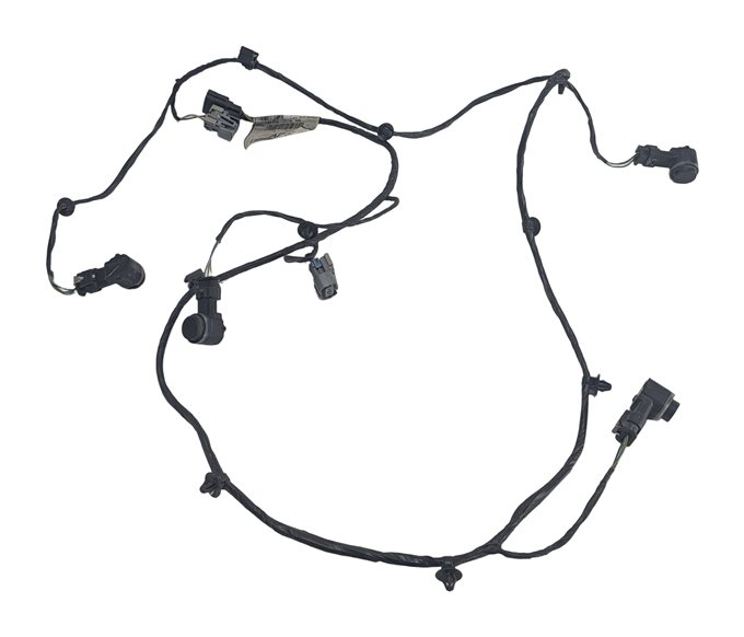 Thumbnail 3: 2015 RANGE ROVER EVOQUE L538 REAR PARK ASSIST PDC SENSOR SET/4 w/HARNESS (White)