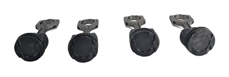 Thumbnail 2: 14-18 BMW 2 3 4 5 X1 X3 X5 Z4 2.0L (F10 F22 F30) TURBO N20 N26 PISTON & ROD SET4