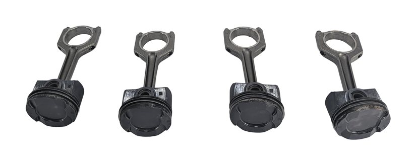 Thumbnail 3: 14-18 BMW 2 3 4 5 X1 X3 X5 Z4 2.0L (F10 F22 F30) TURBO N20 N26 PISTON & ROD SET4