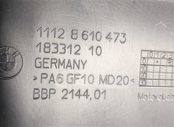Thumbnail 5: 12-18 2 3 4 X3 X4 (F22 F30 F32 F25 F26) 2.0L TURBO N20 N26 PRIMARY ENGINE COVER