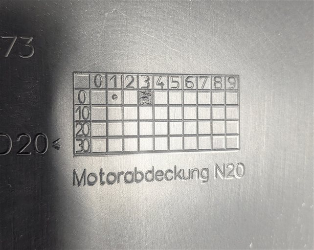 Thumbnail 6: 12-18 2 3 4 X3 X4 (F22 F30 F32 F25 F26) 2.0L TURBO N20 N26 PRIMARY ENGINE COVER