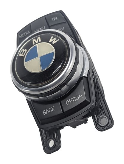 12-20 BMW 2 3 4 SERIES (F22 F30 F32 F34) STEREO NAVIGATION i-DRIVE SWITCH KNOB