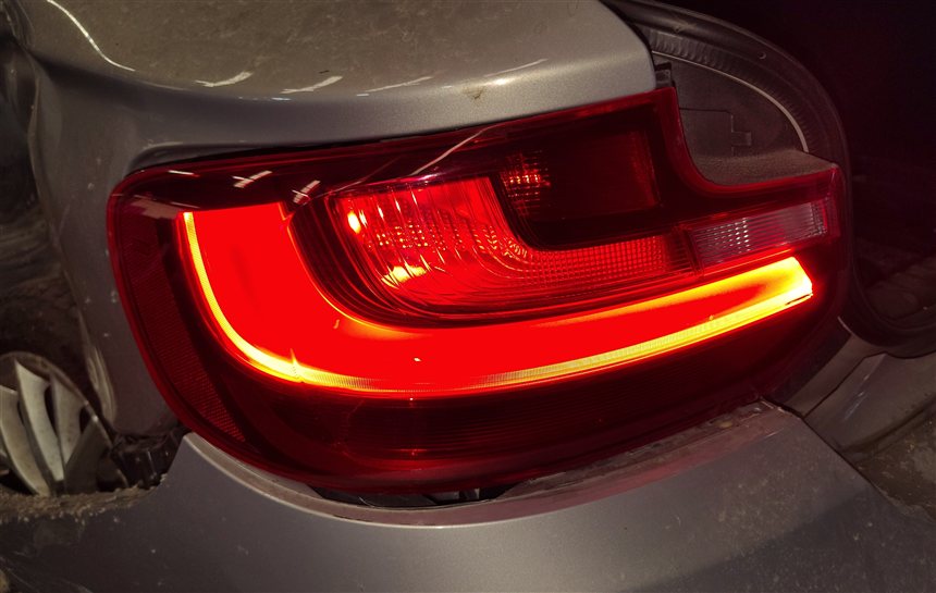 Thumbnail 2: 14-17 BMW 228I 230i M2 M235i M240i REAR LEFT OUTER TAIL LIGHT BRAKE LAMP (LED)