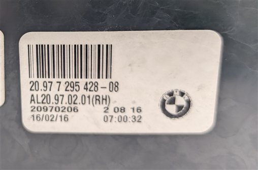 Thumbnail 7: 14-17 BMW 228I 230i M2 M235i M240i REAR RIGHT OUTER TAIL LIGHT BRAKE LAMP (LED)