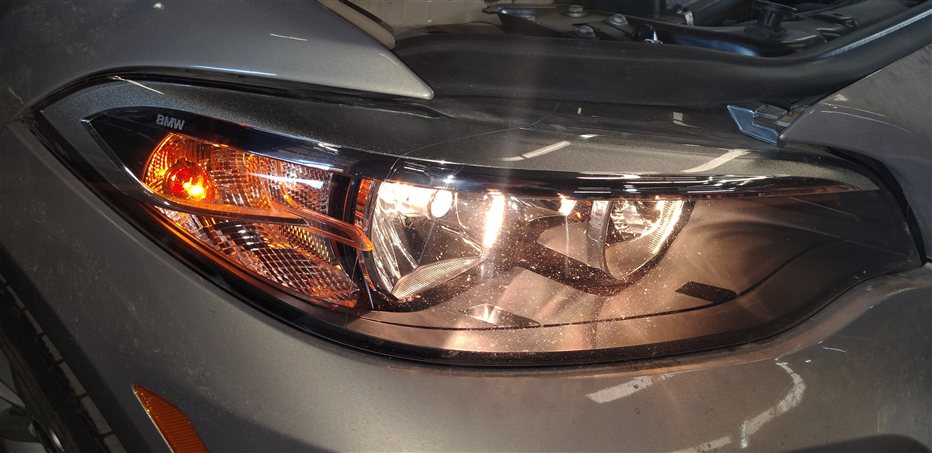 Thumbnail 2: 2014-2017 BMW 228i 230i F22 RIGHT PASSENGER HALOGEN HEADLIGHT HEADLAMP ASSEMBLY