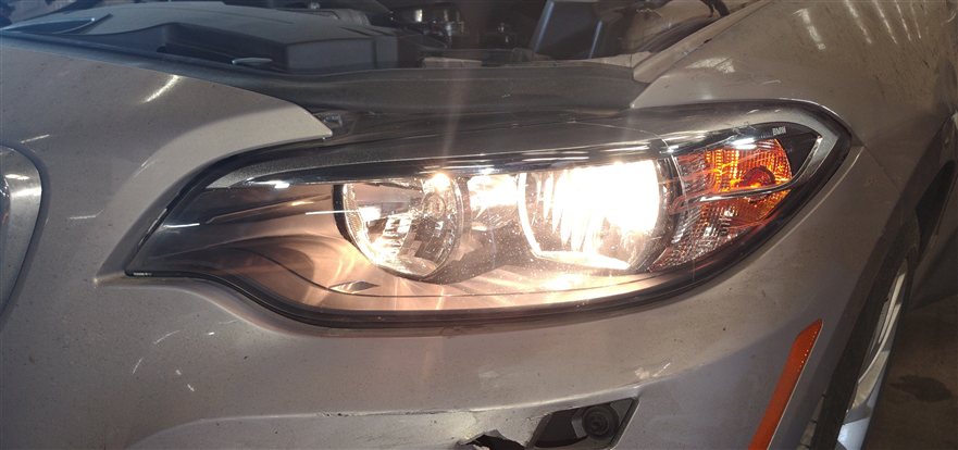 Thumbnail 2: 14-17 BMW 228I 230I (F22) FRONT LEFT DRIVER HALOGEN HEADLIGHT HEAD LIGHT LAMP OE
